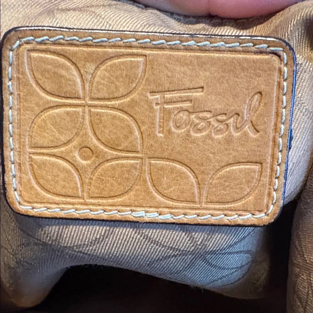 Fossil Tan Leather Hobo Bag - Picture 5 of 8